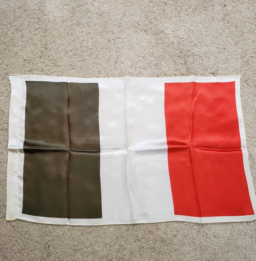 Italian Flag 17x27 Inch Made In Italy From 1984